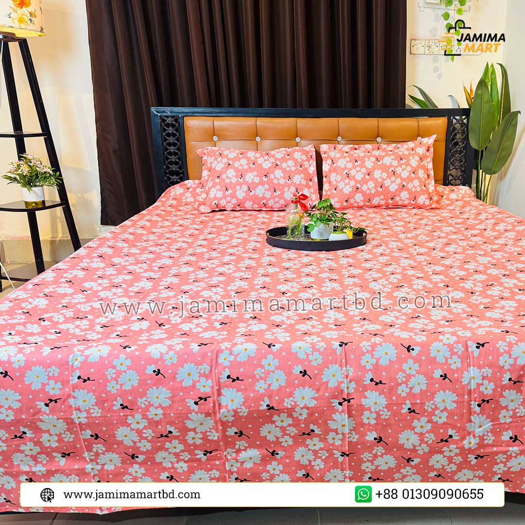 Exclusive HomeTex Bedsheet Set – 100% রঙ ও ফেব্রিক গ্যারান্টি! 8