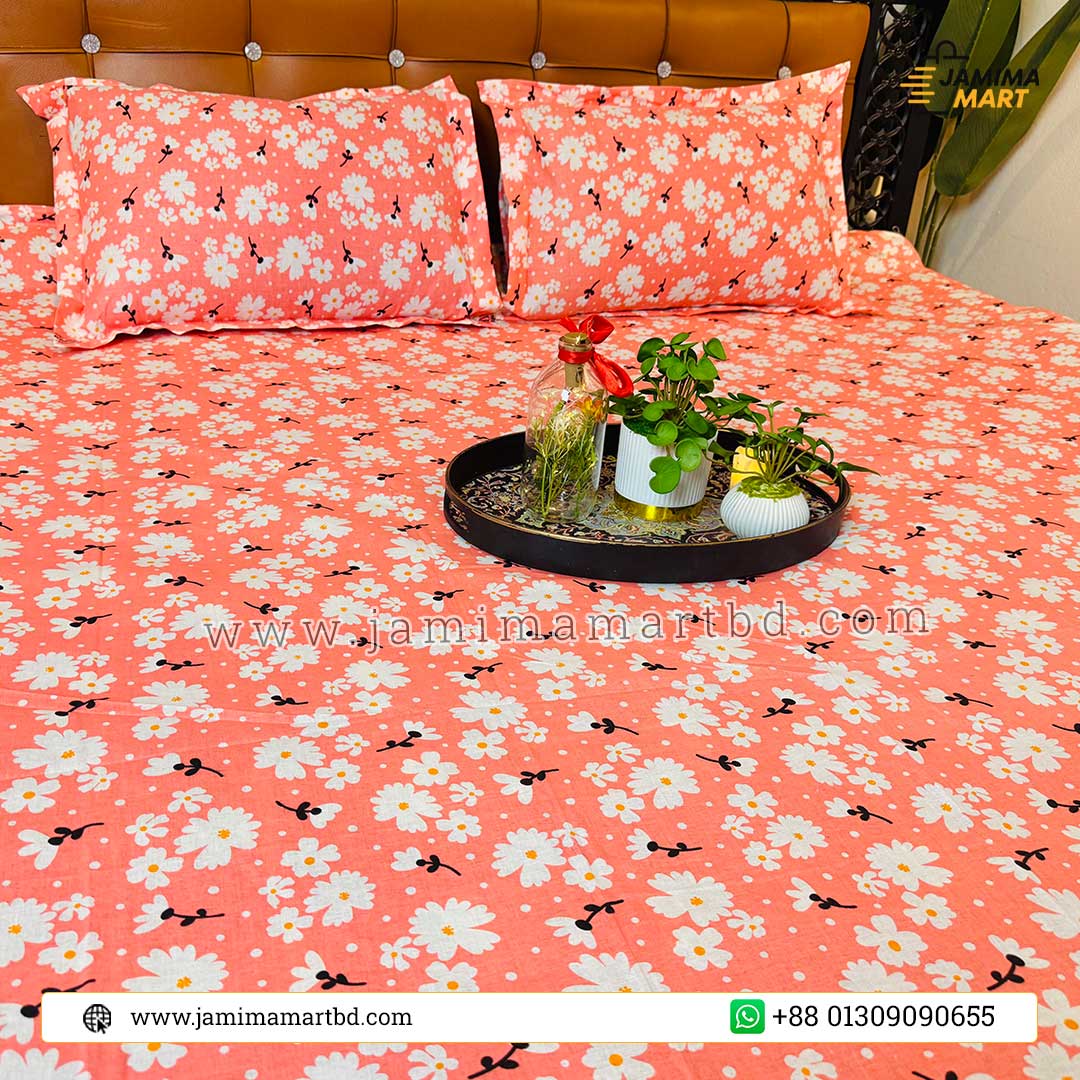 Exclusive HomeTex Bedsheet Set – 100% রঙ ও ফেব্রিক গ্যারান্টি! 8 - Image 2