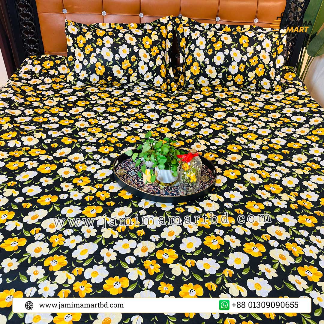 Exclusive HomeTex Bedsheet Set – 100% রঙ ও ফেব্রিক গ্যারান্টি! 10