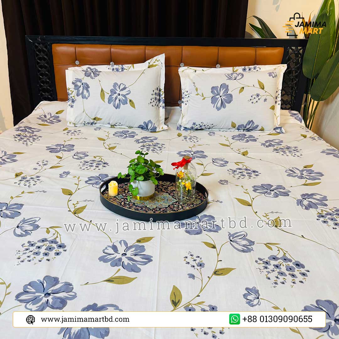 Exclusive HomeTex Bedsheet Set – 100% রঙ ও ফেব্রিক গ্যারান্টি! 16