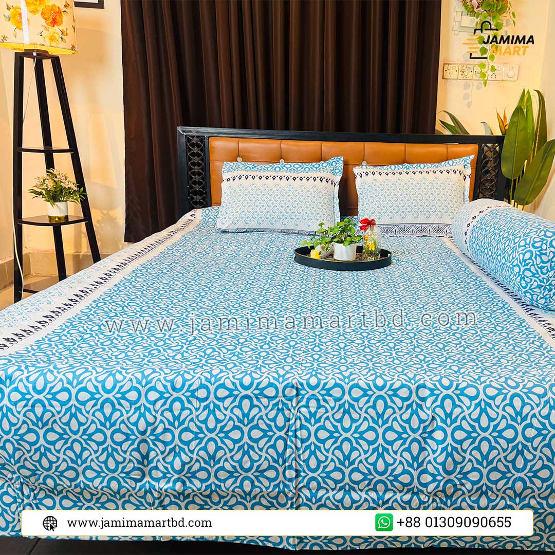 Exclusive HomeTex Bedsheet Set – 100% রঙ ও ফেব্রিক গ্যারান্টি! 7